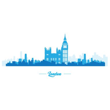 İzole manzarası illüstrasyon