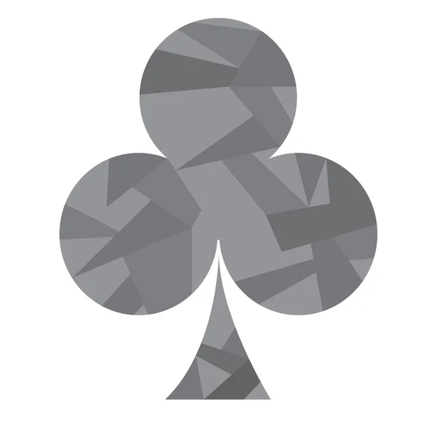 Geïsoleerde abstracte symbool — Stockvector