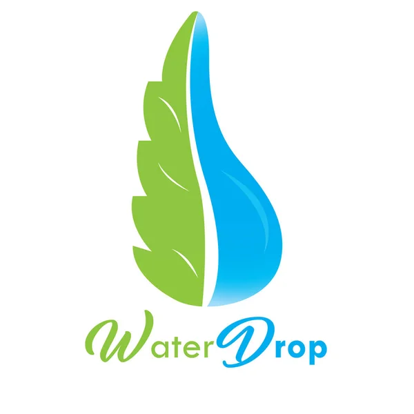 Логотип минеральной воды — стоковый вектор