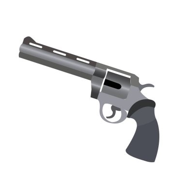 İzole silah illüstrasyon