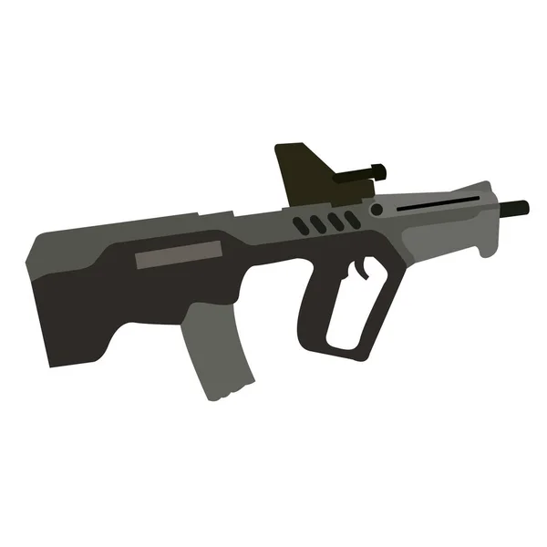 Illustration d'arme isolée — Image vectorielle