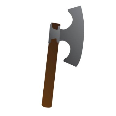 İzole Ortaçağ silah