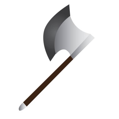 İzole Ortaçağ silah