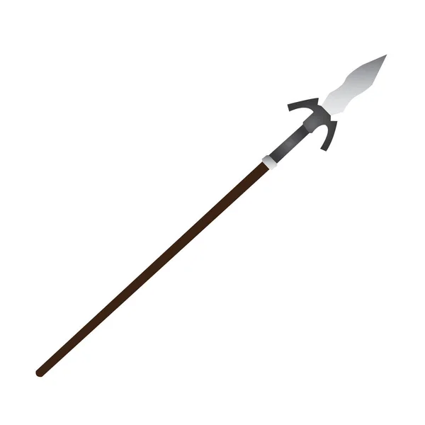 Изолированное средневековое оружие — стоковый вектор
