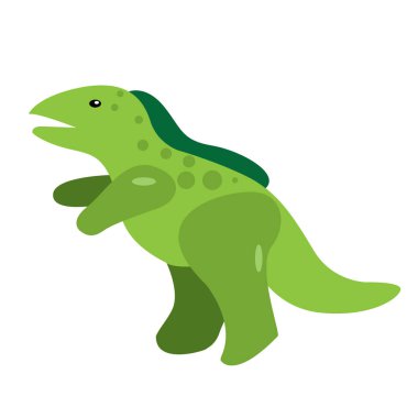 İzole dinozor oyuncak