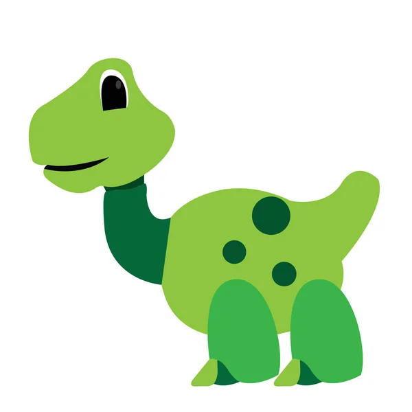 Juguete de dinosaurio aislado — Vector de stock