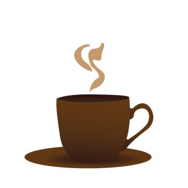 İzole kahve fincanı.