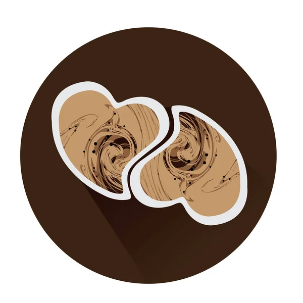Isolated coffee icon — Stock Vector