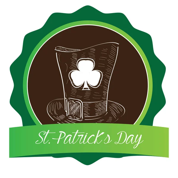 Happy Saint Patrick day — Stock Vector