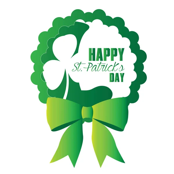 Happy Saint Patrick day — Stock Vector