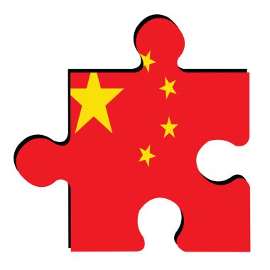 İzole Çin bayrağı