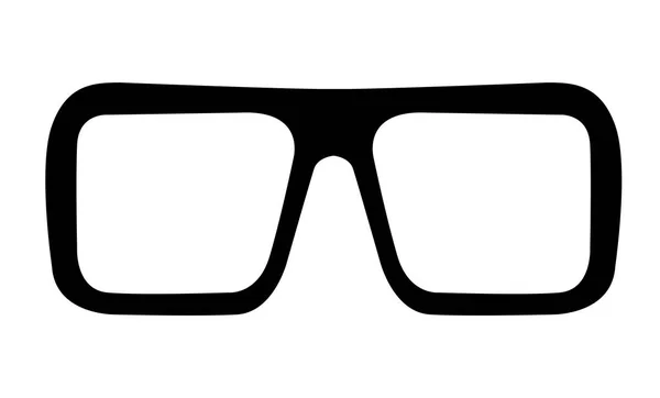 Icono de gafas aisladas — Vector de stock