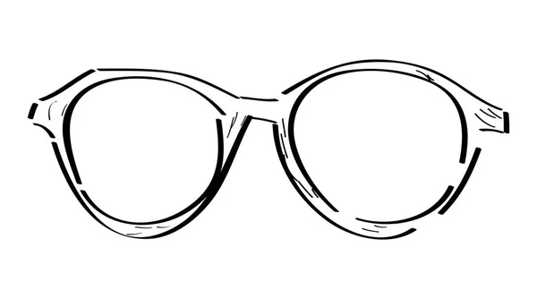 Icono de gafas aisladas — Vector de stock