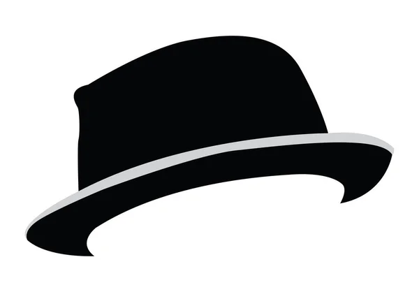 Изолированный значок шляпы — стоковый вектор