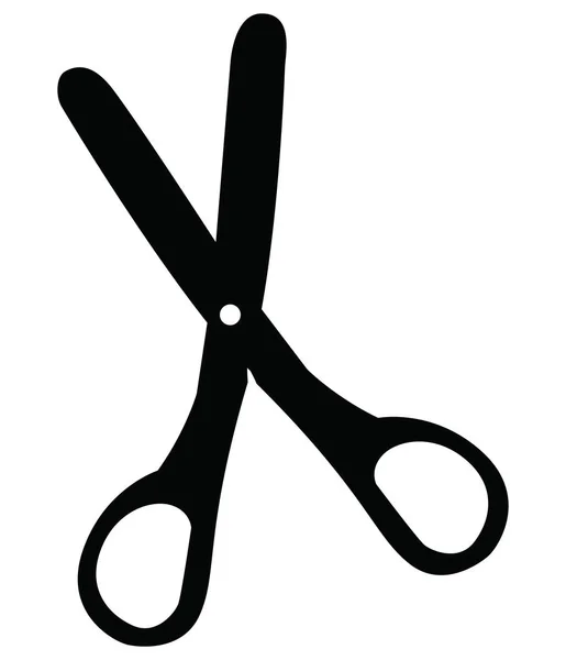 Ikona nożyczek izolowanych — Wektor stockowy