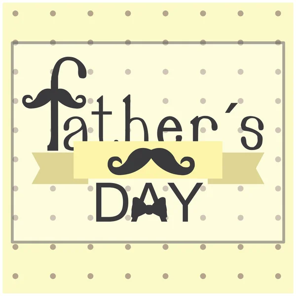 Happy fathers day — Stock Vector