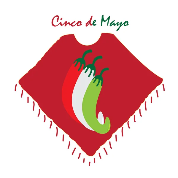 Cinco de mayo — Vector de stock