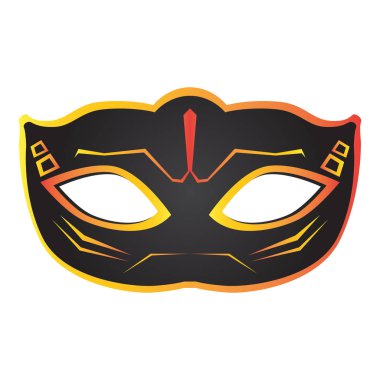 izole karnaval maskesi