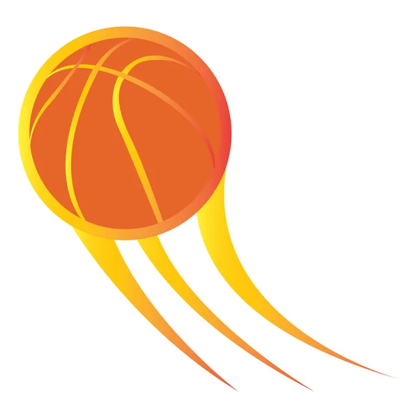 Timbre de basket isolé — Image vectorielle