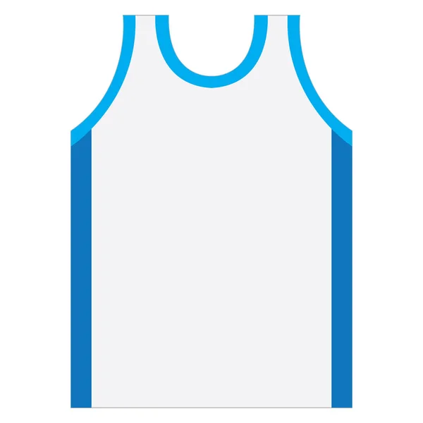 孤立的篮球衬衫 — 图库矢量图片