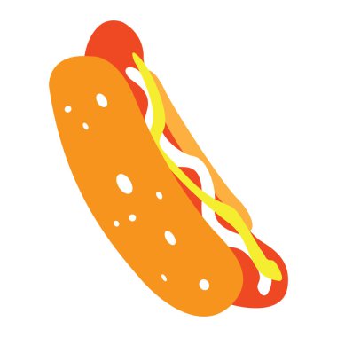 izole sosisli sandviç