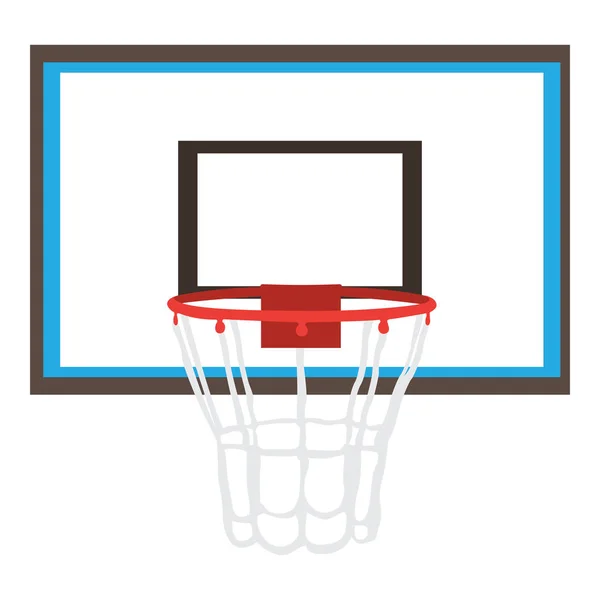 Isolated basketball net — Stock Vector