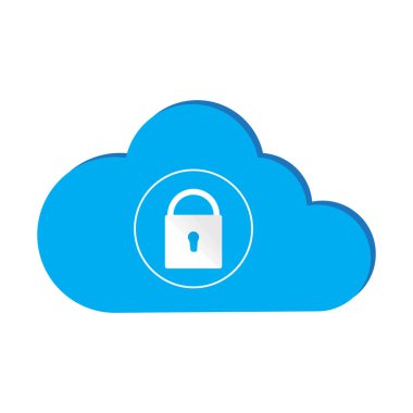 bulut bilgi işlem illüstrasyon