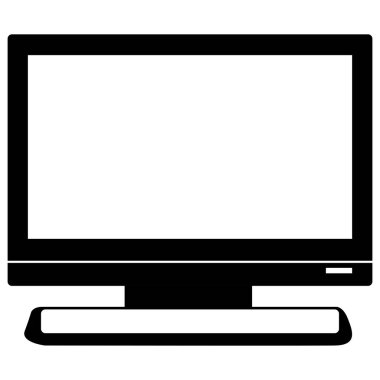 İzole bilgisayar monitörü