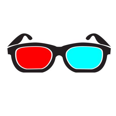 izole 3d gözlük