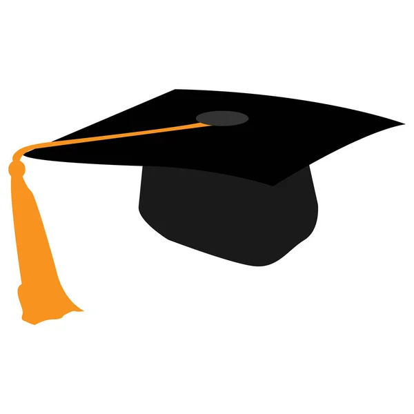 Isolated graduation hat — Stock Vector