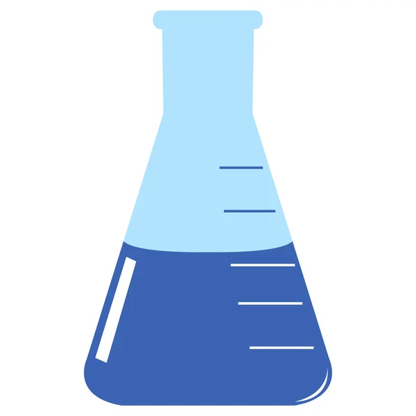 Isolated erlenmeyer icon — Stock Vector