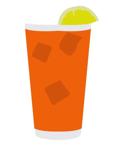 Isolated cocktail illustration — Stock Vector