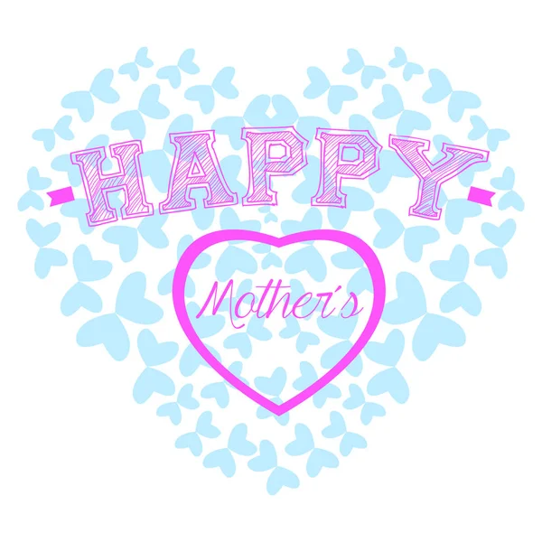 Feliz día de la madre — Vector de stock