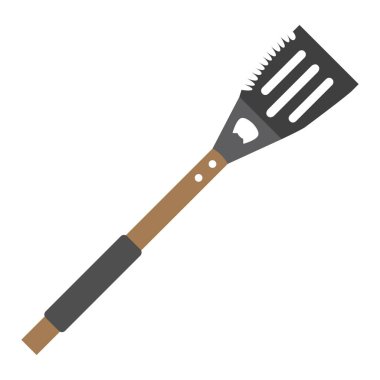 İzole spatula simgesi