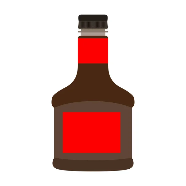 Isolierte Sojaflasche — Stockvektor