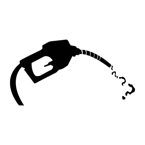 Icono de gasolinera aislada — Archivo Imágenes Vectoriales