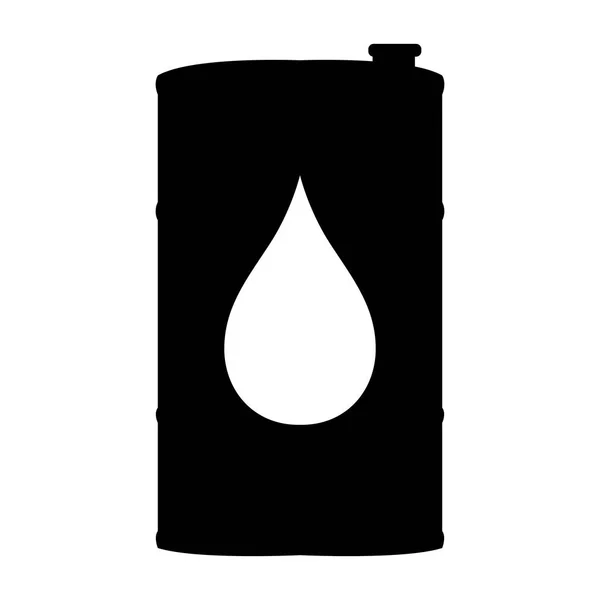 Barel ropy izolované — Stockový vektor