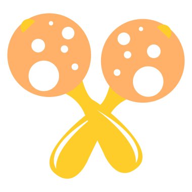 Ayrı bir çift marakas.