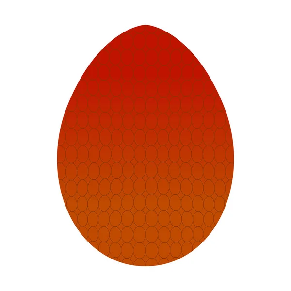 Isolated easter egg — Stock Vector