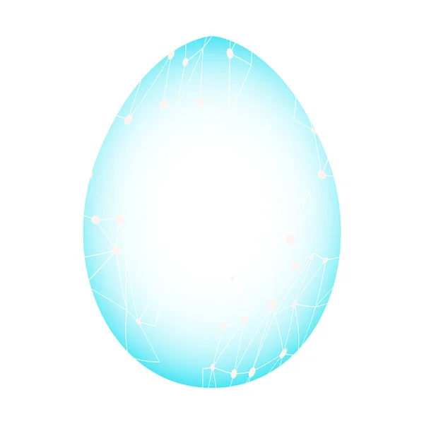 Elszigetelt húsvéti tojás — Stock Vector