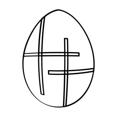 izole Paskalya yortusu yumurta