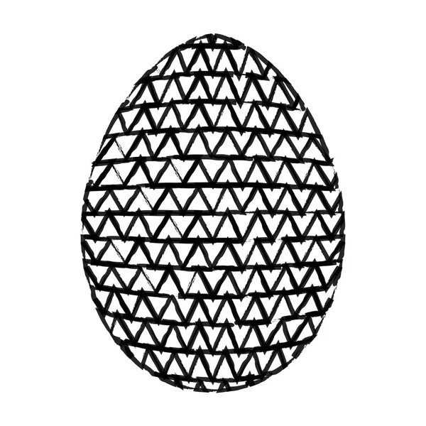 Изолированное пасхальное яйцо — стоковый вектор