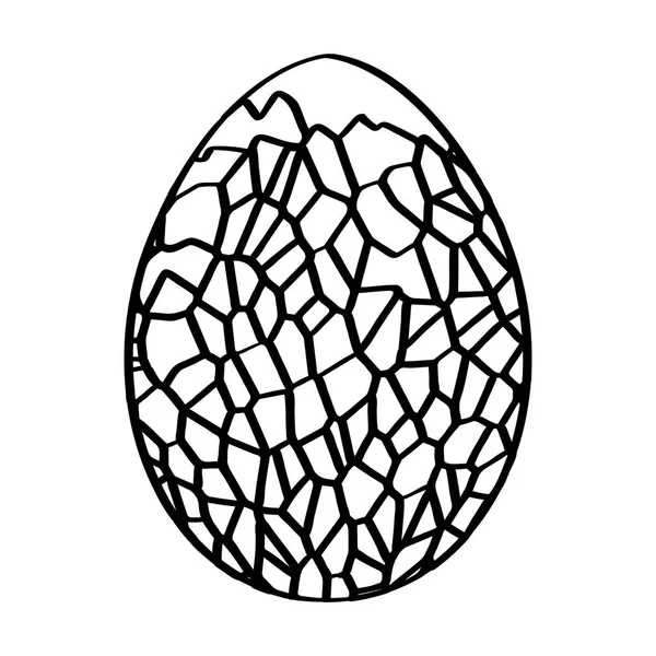 孤立的复活节彩蛋 — 图库矢量图片