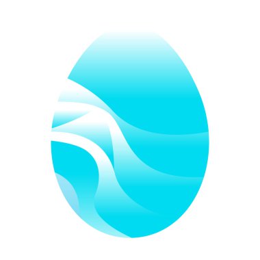 izole Paskalya yortusu yumurta