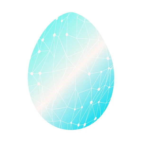 Elszigetelt húsvéti tojás — Stock Vector