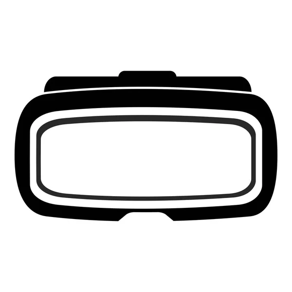 Geïsoleerde virtuele reailty bril — Stockvector