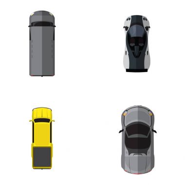 Üstten Görünüm Araçlar