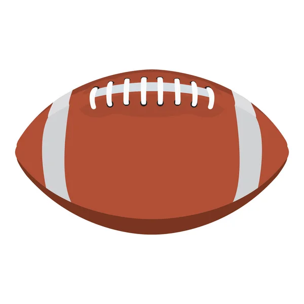 Isolated football ball — Stock Vector
