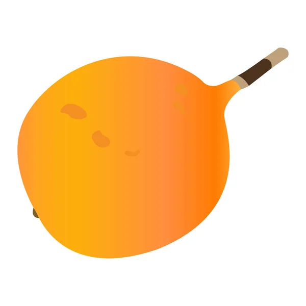 Granadilla dulce aislada — Vector de stock