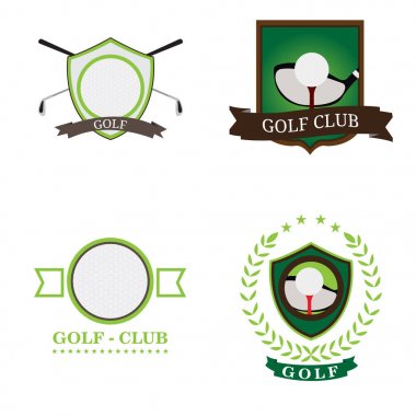 Golf Amblemler kümesi